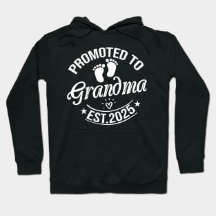 Promoted to Grandma Est 2025 Gift Hoodie